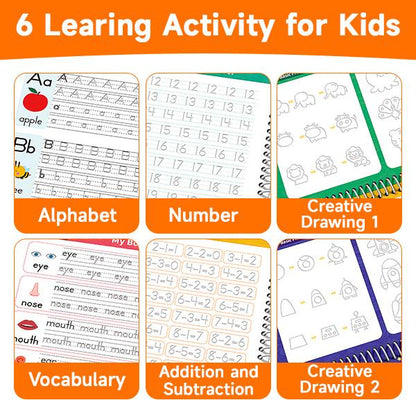 MagicGrooved™ Workbook: Fast-Track Young Minds